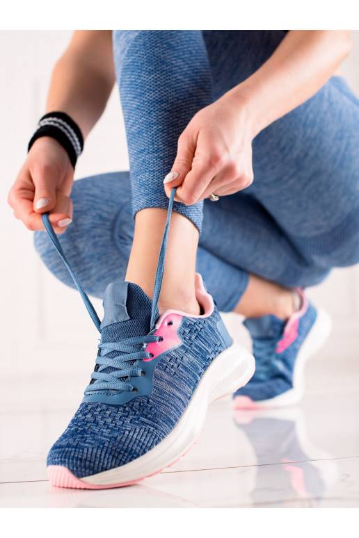 VÁZANÉ BOTY SNEAKERSY 