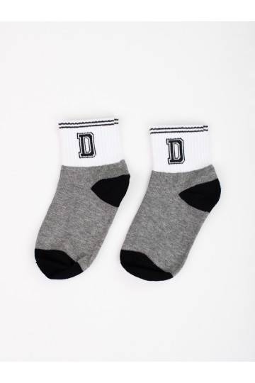 Dětské ponožky Shelovet šedé s hvězdou 2