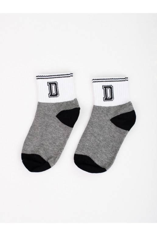 Dětské ponožky Shelovet šedé s hvězdou