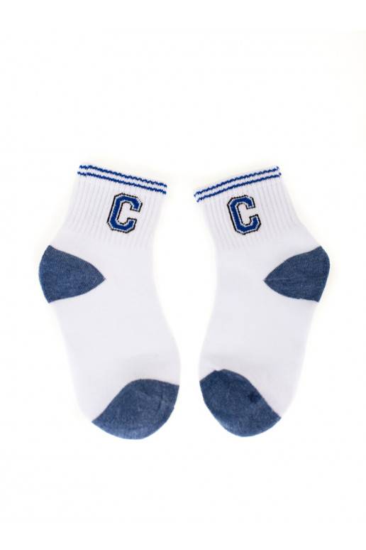 Dětské ponožky Shelovet bílé s hvězdou