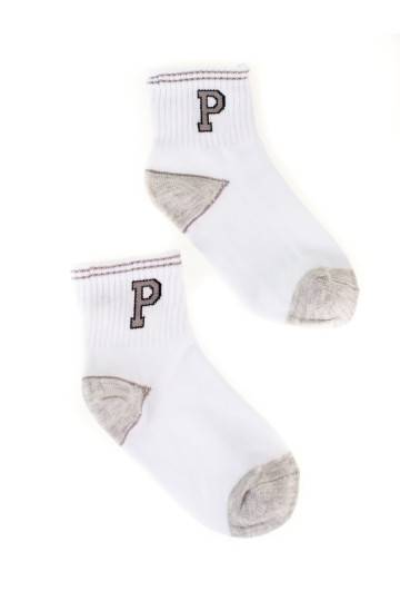 Dětské ponožky Shelovet bílé s hvězdou