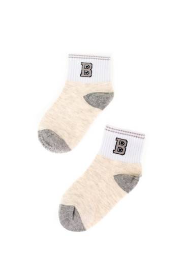 Dětské ponožky Shelovet béžové s hvězdou