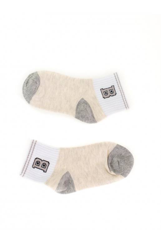 Dětské ponožky Shelovet béžové s hvězdou