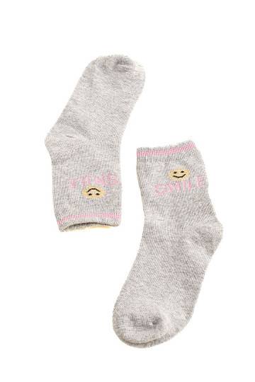 Dětské ponožky Shelovet šedé Smile