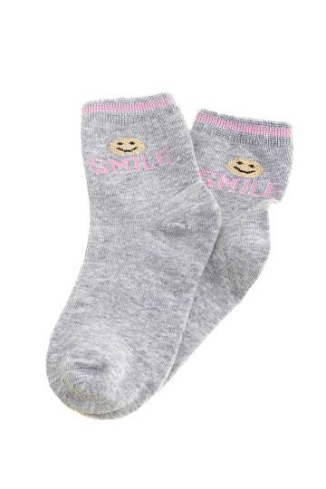 Dětské ponožky Shelovet šedé Smile 2