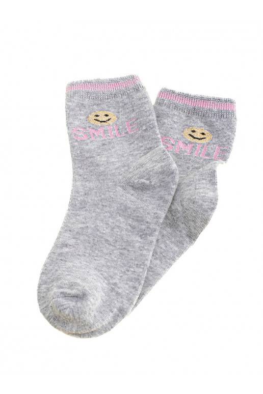 Dětské ponožky Shelovet šedé Smile