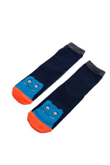 Chlapecké ponožky Shelovet tmavě modré příšerky