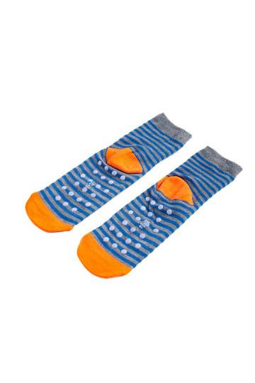 Dětské protiskluzové ponožky Shelovet pruhované příšerky 2