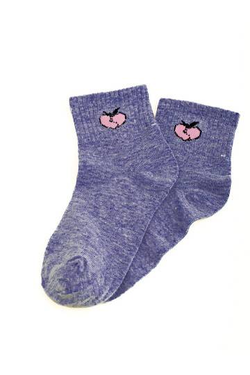 Dětské ponožky Shelovet modré srdce 2