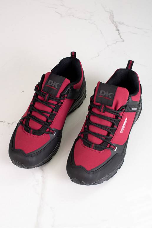 Pánské trekové boty DK bordové