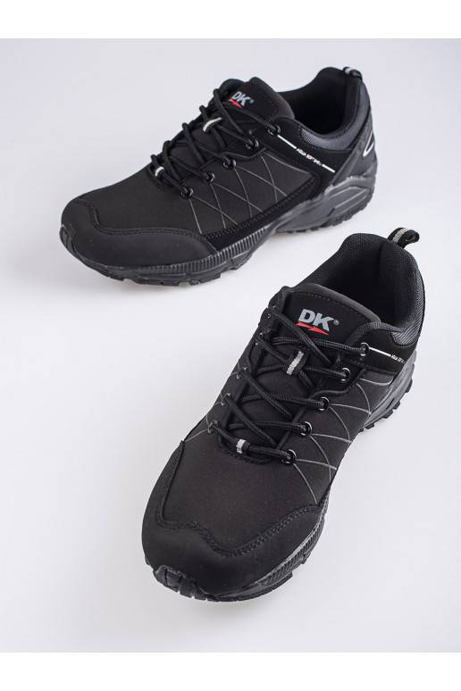 Černé pánské trekové boty DK