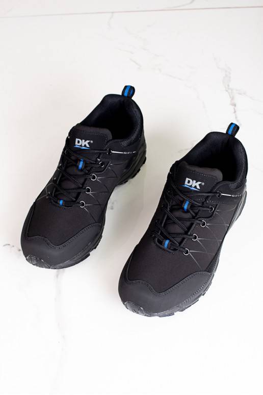 Černé pánské trekové boty DK