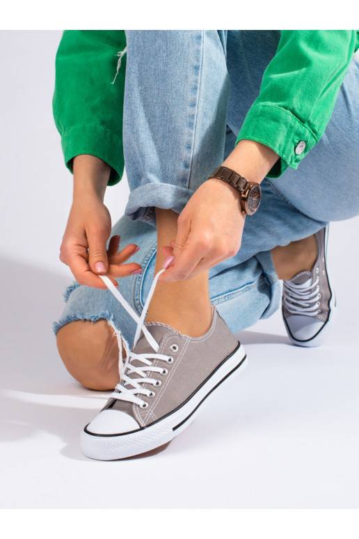 Klasické šedé tenisky Shelovet