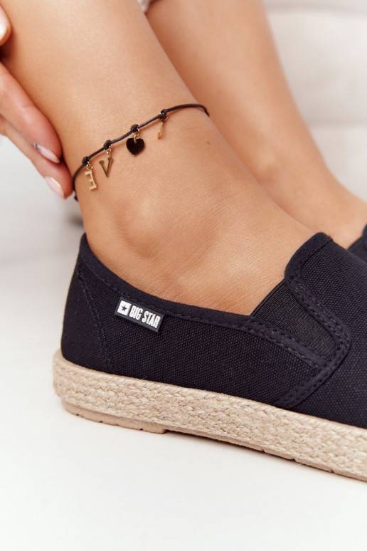 Espadrilky Big Star černé