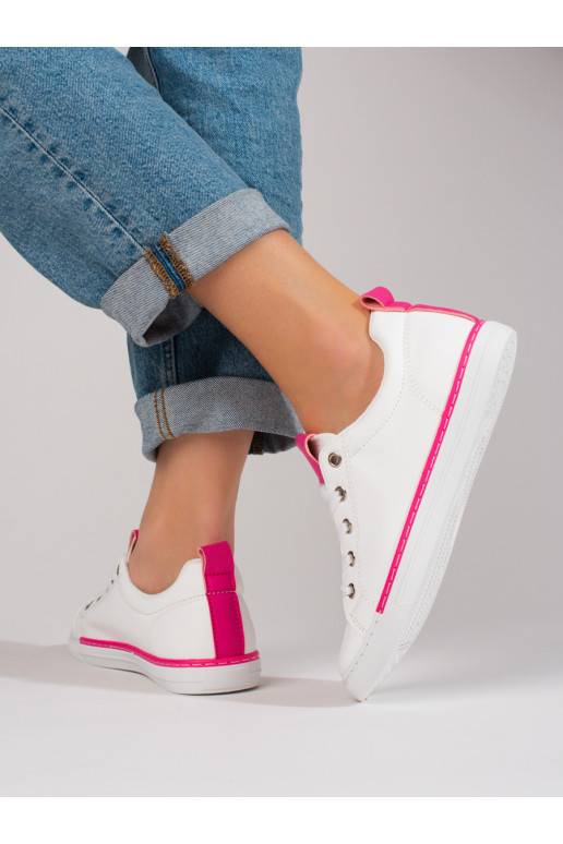 Bílé klasické sportovní boty Shelovet dámské