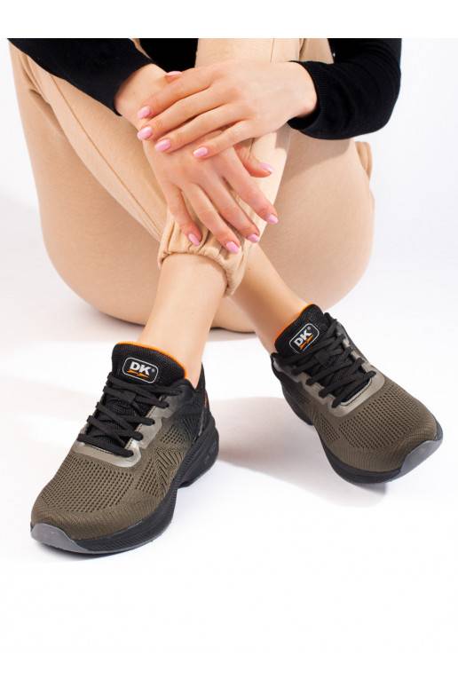 Sportovní dámské černé textilní boty DK