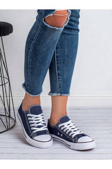 TMAVĚ MODRÉ TENISKY 2