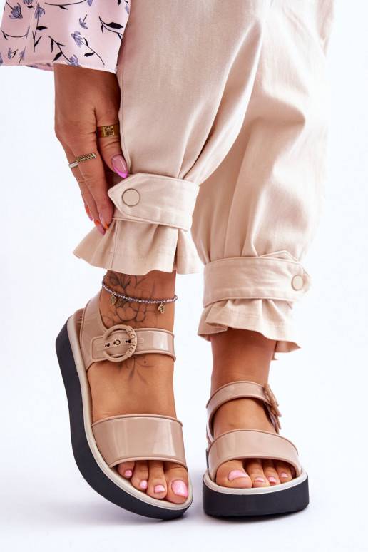 Sand - černé hypoalergenní sandály s... Sand - černé hypoalergenní sandály s...