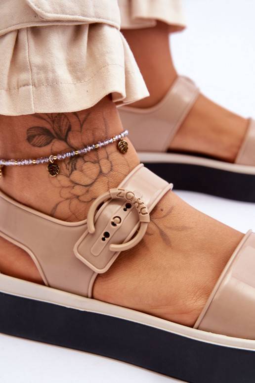 Sand - černé hypoalergenní sandály s... Sand - černé hypoalergenní sandály s...