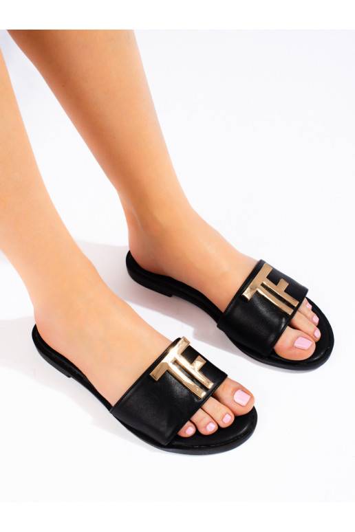 Dámské béžové ploché sandály Potocki