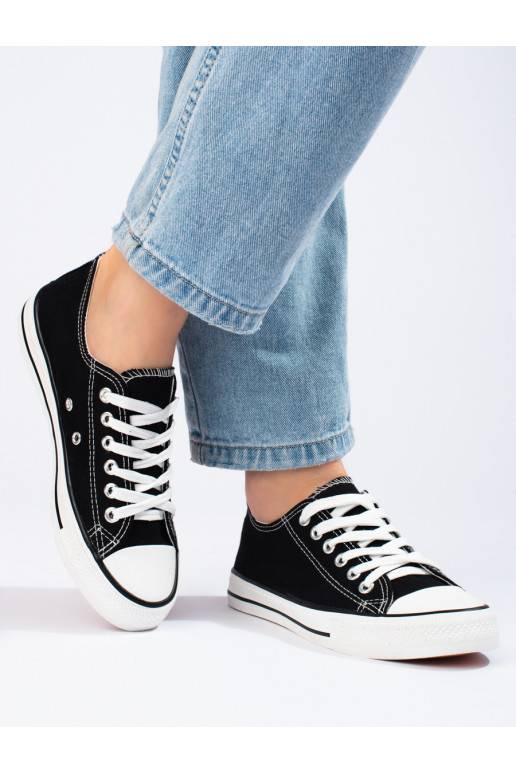 KLASICKÉ ČERNÉ TENISKY 