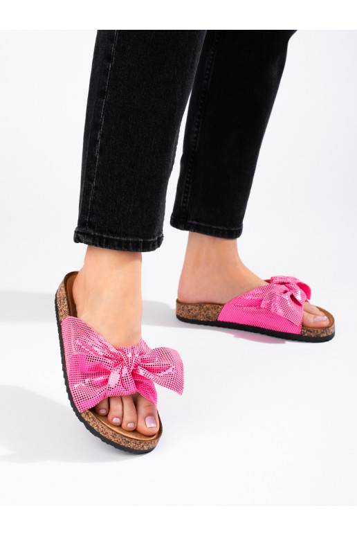 Pohodlné nazouváky s mašlí