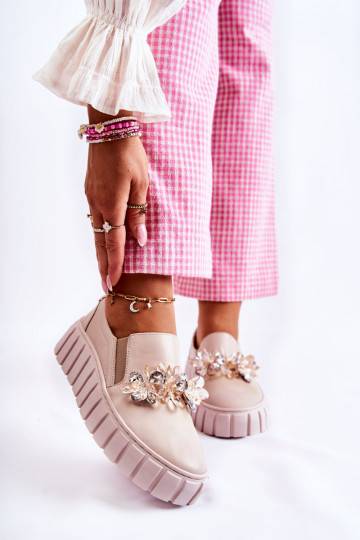 Tenisky Slip-On s ornamenty...