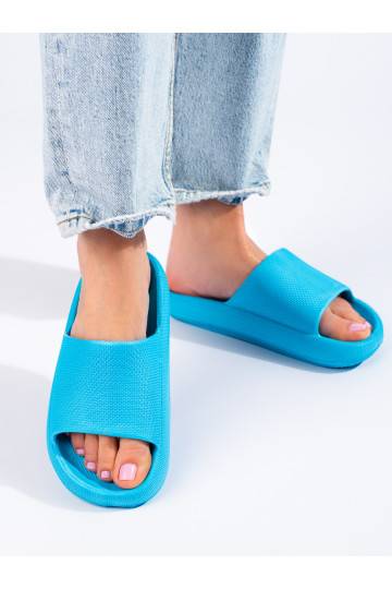 Dámské modré nazouváky Shelovet