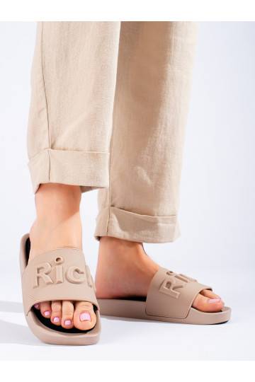 Dámské béžové pantofle Potocki 2