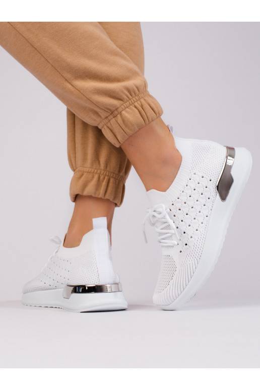 Bílé textilní boty Shelovet Bílé textilní boty Shelovet