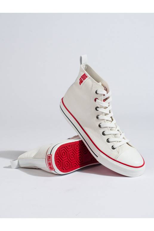 Bílé pánské vysoké tenisky BIG STAR