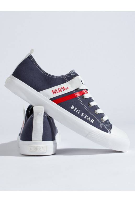 Tmavě modré pánské tenisky BIG STAR LL174006