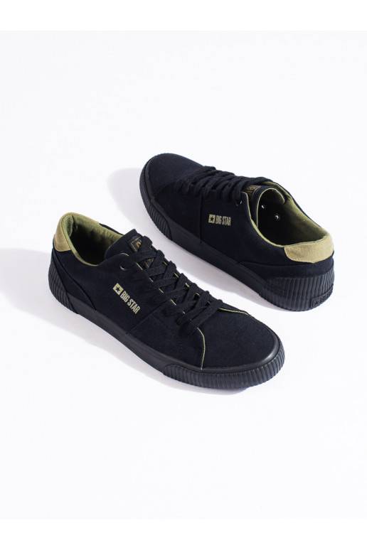 Černé pánské tenisky BIG STAR LL174009