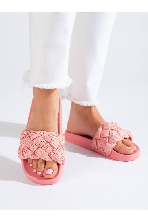 Textilní nazouváky s krystalky