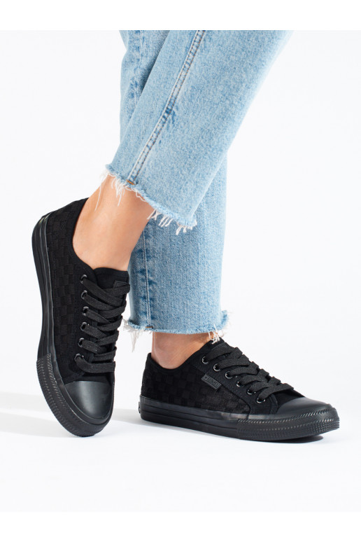 Černé dámské tenisky BIG STAR LL274072