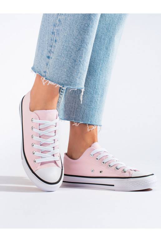 Dámské růžové nízké tenisky Vico