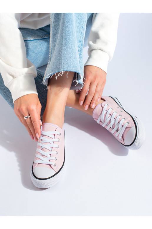 Dámské růžové nízké tenisky Vico