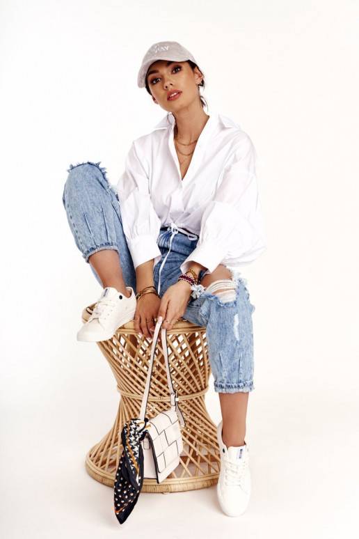 Bílé volnočasové - sportovní boty Big... Bílé volnočasové - sportovní boty Big...