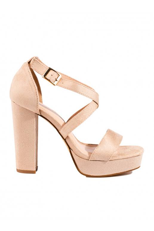 Shelovet sandál na vysokém podpatku Shelovet sandál na vysokém podpatku