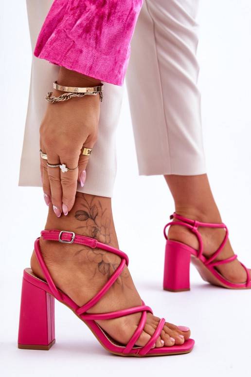 Růžové letní sandály Lucetta na... Růžové letní sandály Lucetta na...