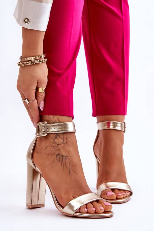 Zlaté boty na vysokém podpatku Georgina Zlaté boty na vysokém podpatku Georgina