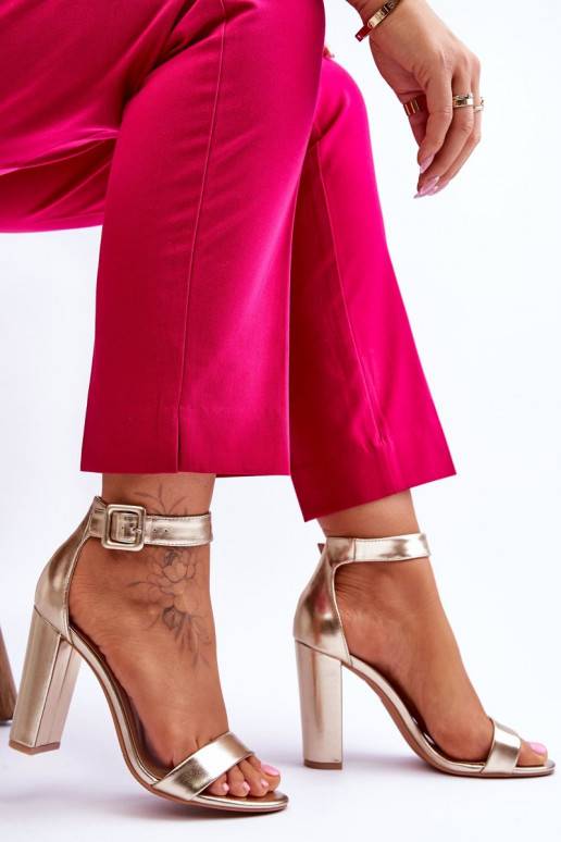 Zlaté boty na vysokém podpatku Georgina Zlaté boty na vysokém podpatku Georgina