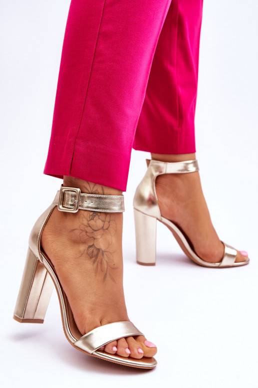 Zlaté boty na vysokém podpatku Georgina Zlaté boty na vysokém podpatku Georgina