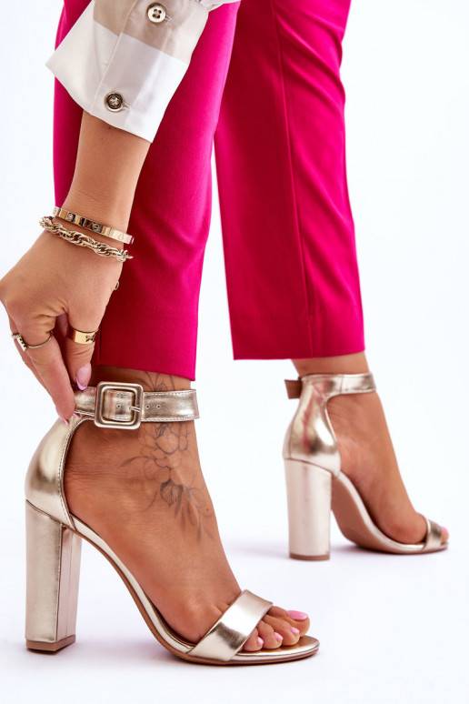 Zlaté boty na vysokém podpatku Georgina Zlaté boty na vysokém podpatku Georgina