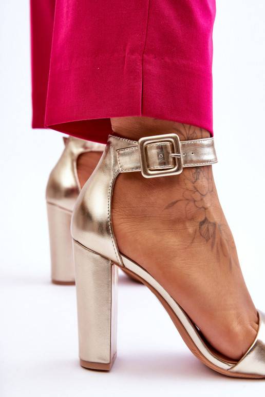 Zlaté boty na vysokém podpatku Georgina Zlaté boty na vysokém podpatku Georgina