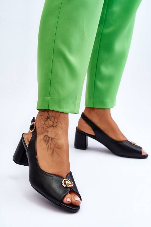 Dámské sandály na podpatku Hette Dámské sandály na podpatku Hette