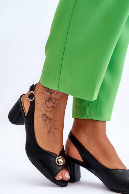 Dámské sandály na podpatku Hette Dámské sandály na podpatku Hette