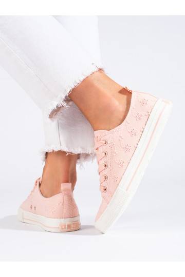Tenisky dámské růžové BIG STAR LL274224 2