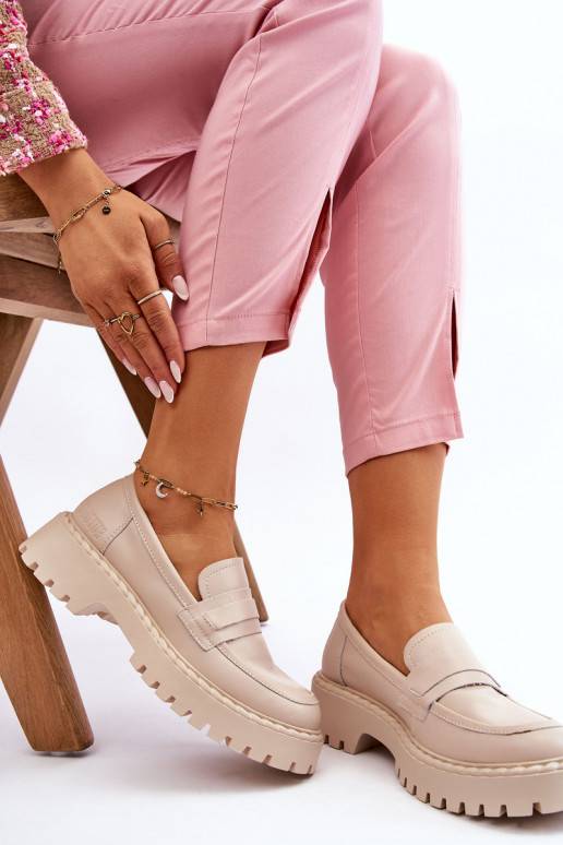 Béžové mokasíny Big Star