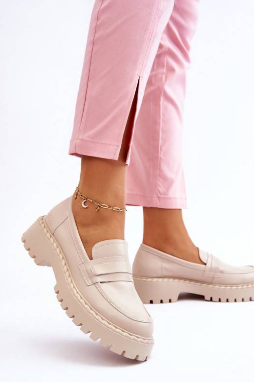 Béžové mokasíny Big Star